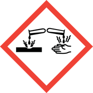 Corrosion pictogram